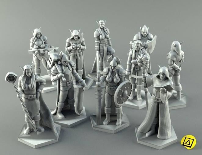 Elf Characters Bundle