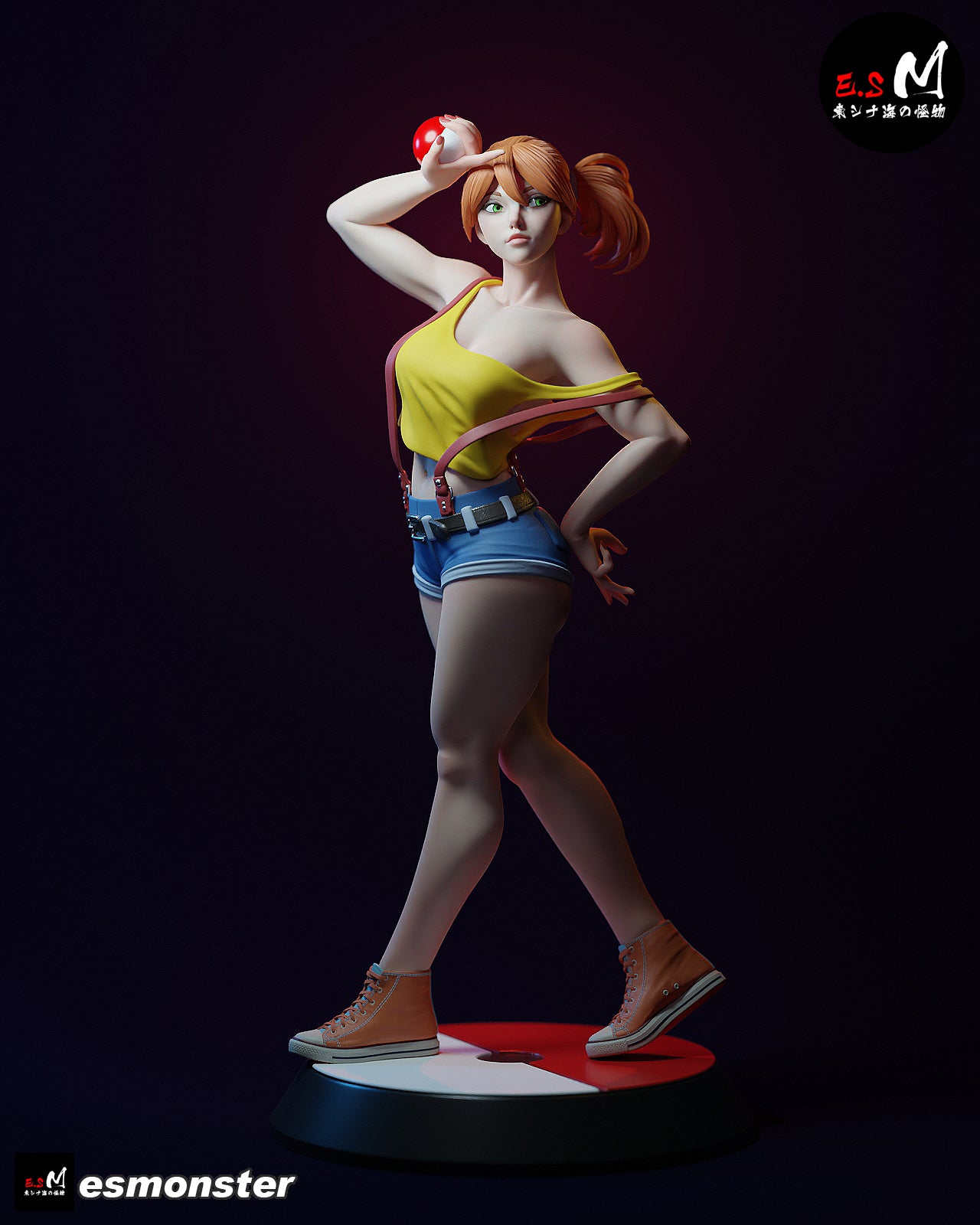 Misty pokemon trainer