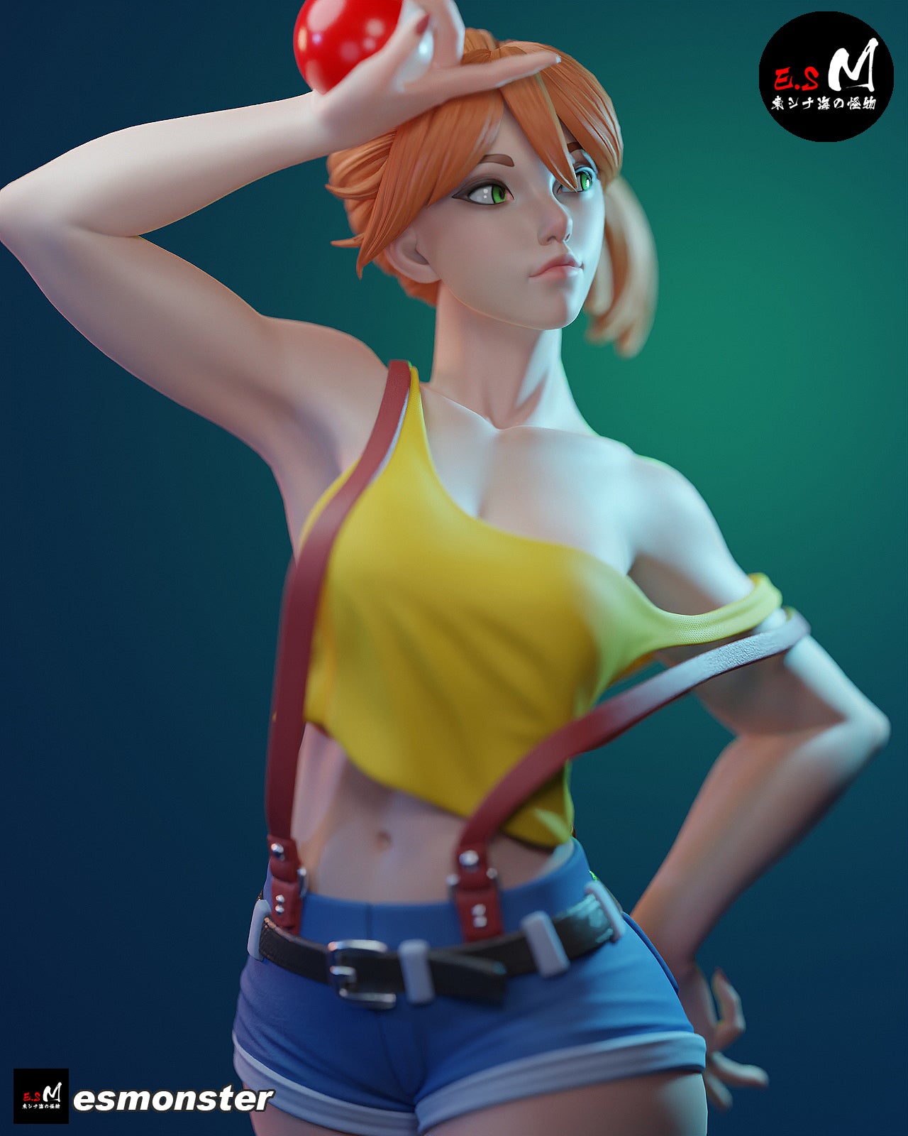 Misty pokemon trainer