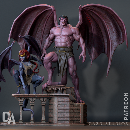 Demona and Goliath
