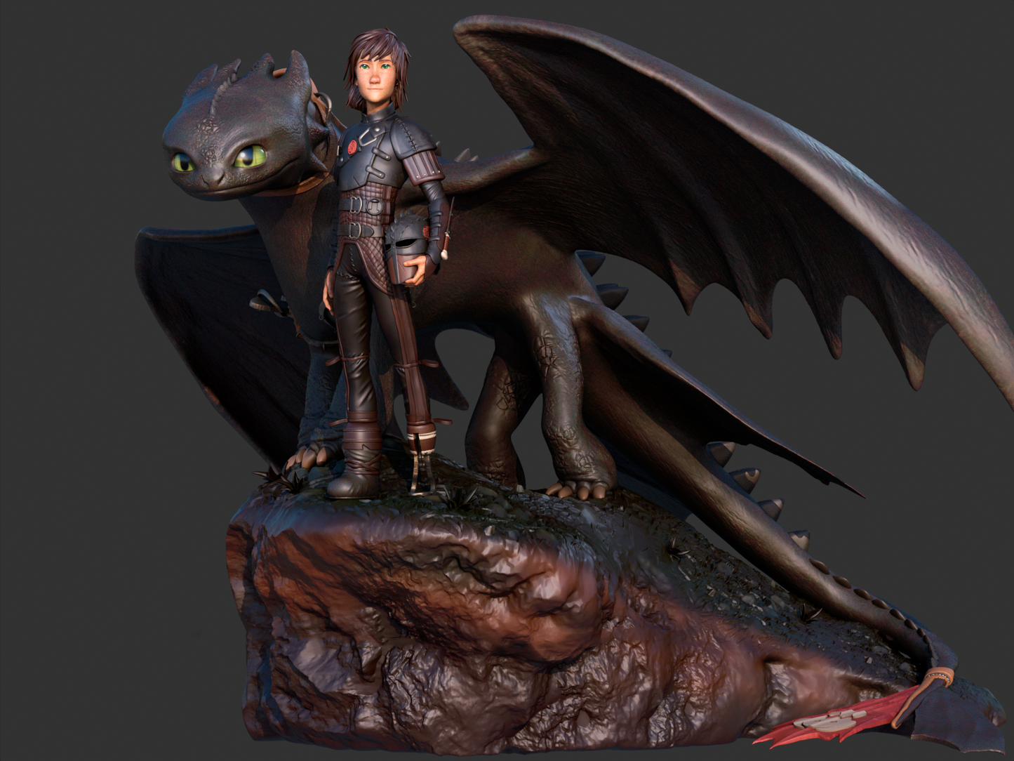 Toothless/Hiccup