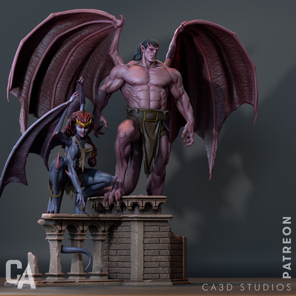 Demona and Goliath